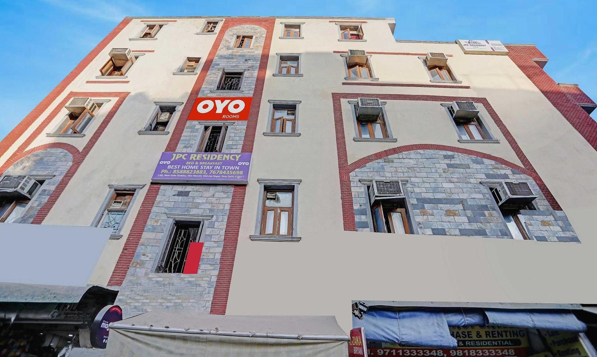 O Jpc Residency Near Dlf Avenue Saket Hotel New Delhi