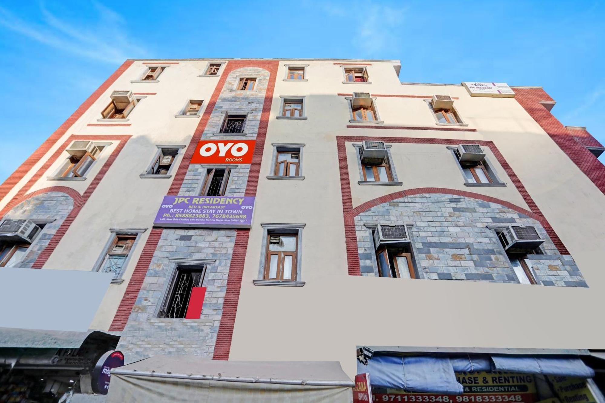 O Jpc Residency Near Dlf Avenue Saket Hotel New Delhi