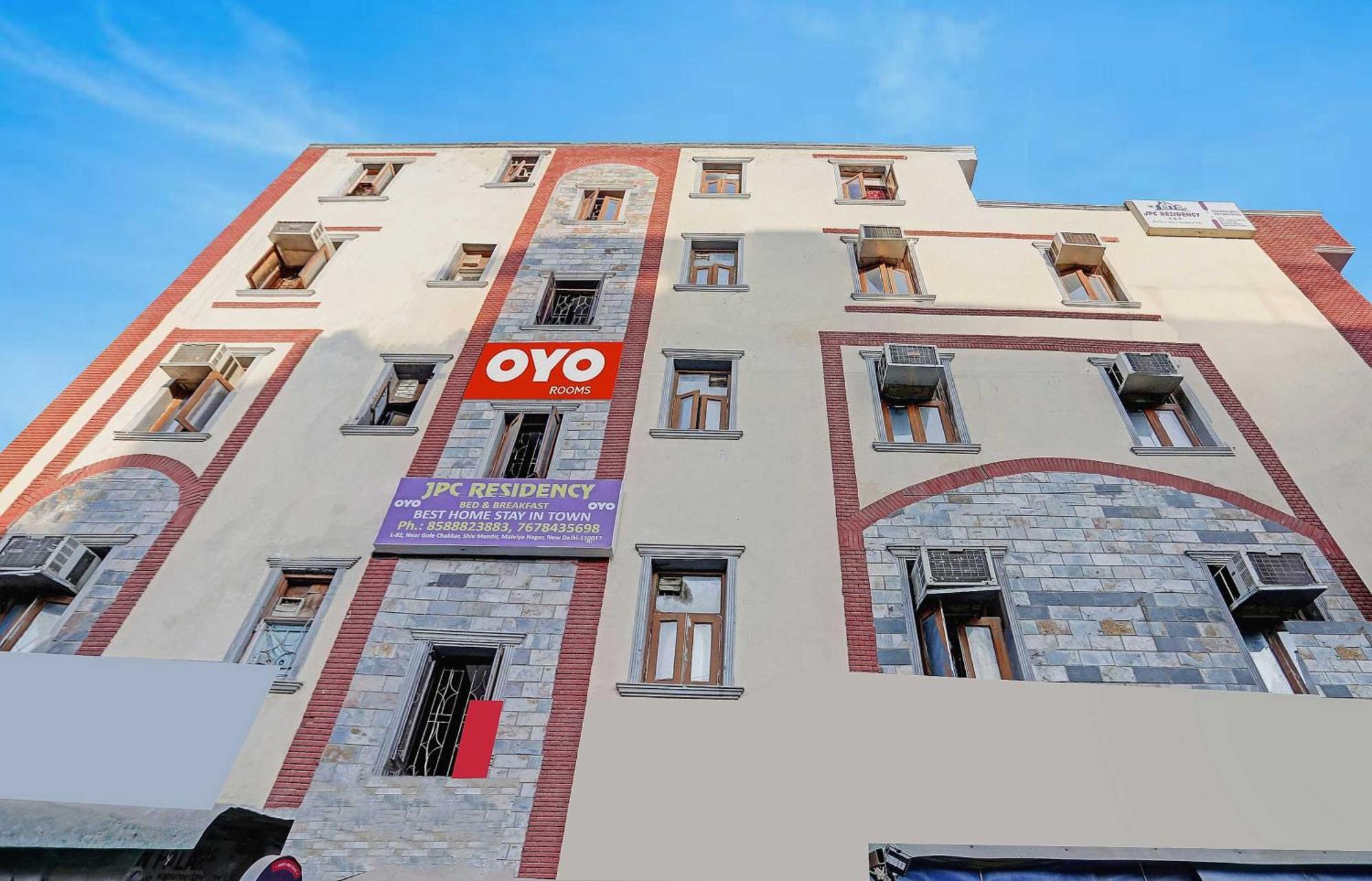 O Jpc Residency Near Dlf Avenue Saket 3* New Delhi